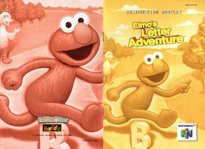 manual for Elmo's Letter Adventure
