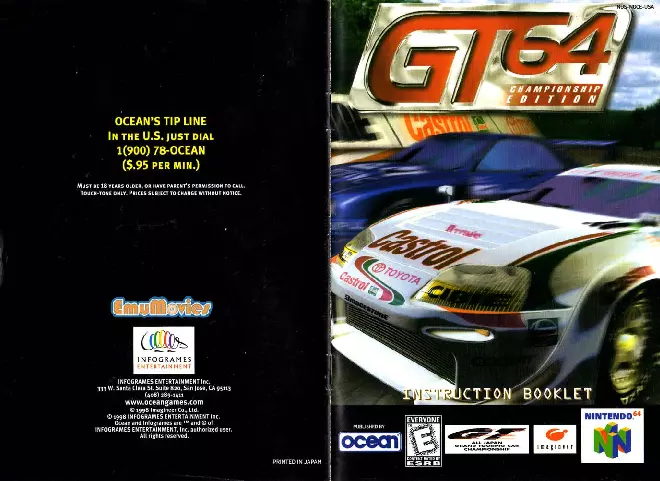 manual for GT64 - Championship Edition