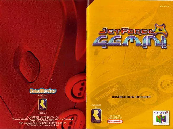 manual for Jet Force Gemini