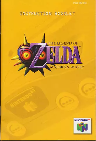 manual for Legend of Zelda, The - Majora's Mask