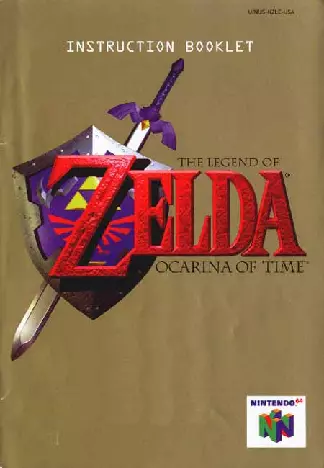 manual for Legend of Zelda, The - Ocarina of Time