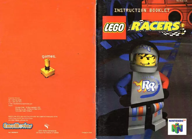 manual for LEGO Racers