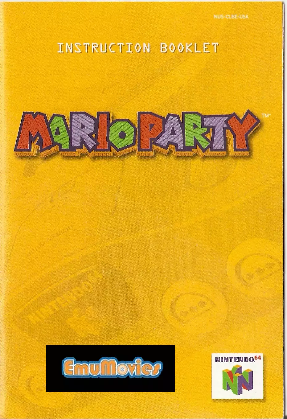 manual for Mario Party