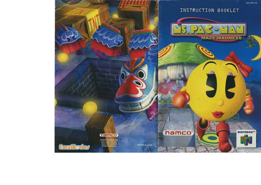manual for Ms. Pac-Man - Maze Madness