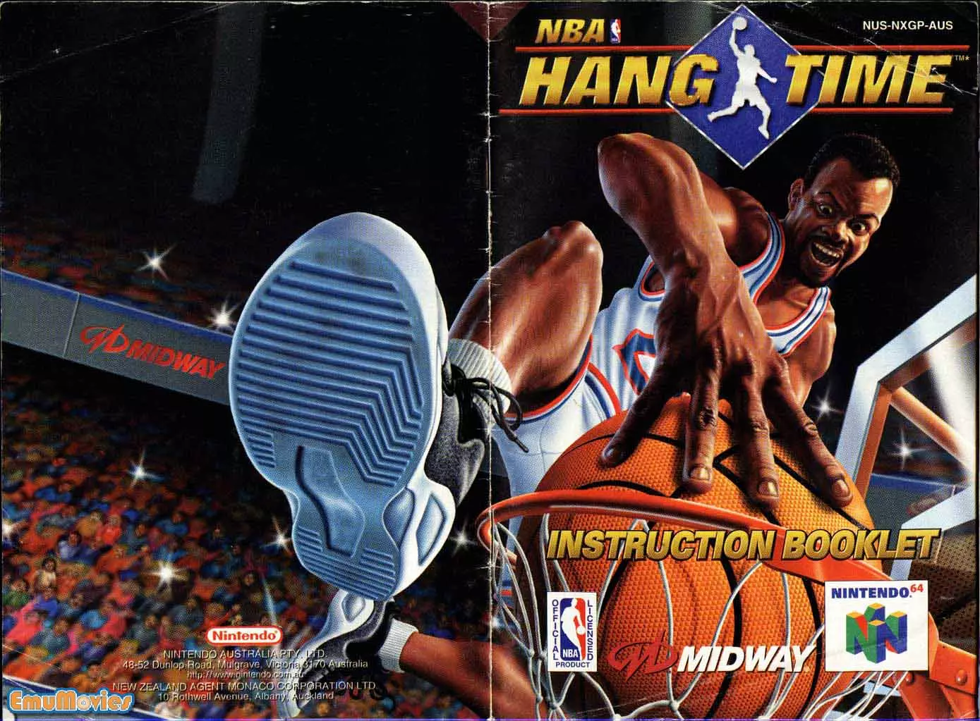 manual for NBA Hangtime