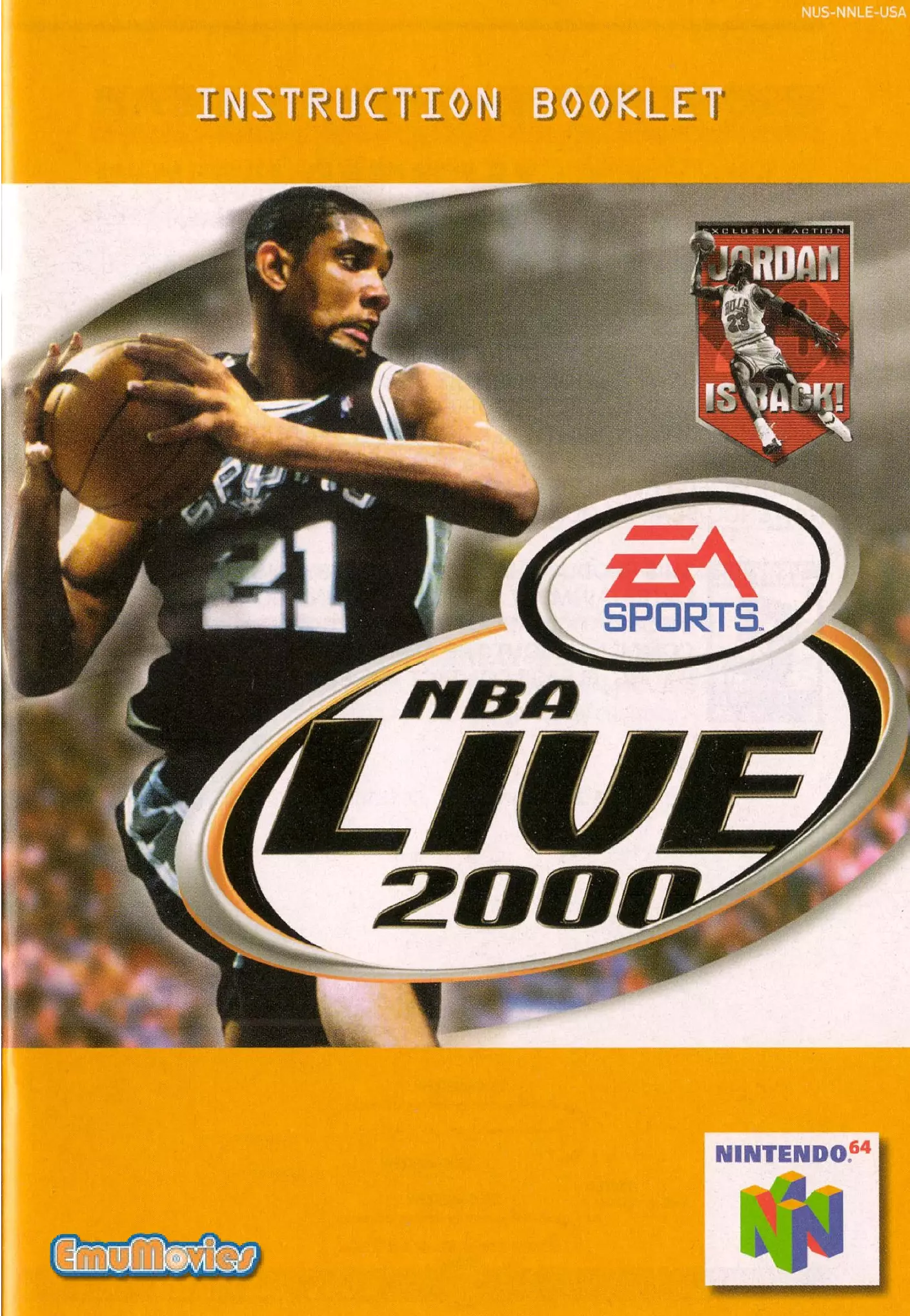 manual for NBA Live 2000