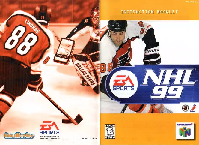 manual for NHL Breakaway 99