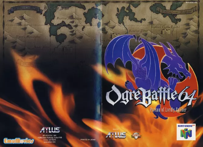 manual for Ogre Battle 64 - Person of Lordly Caliber (U)