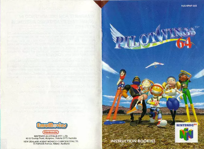 manual for Pilotwings 64