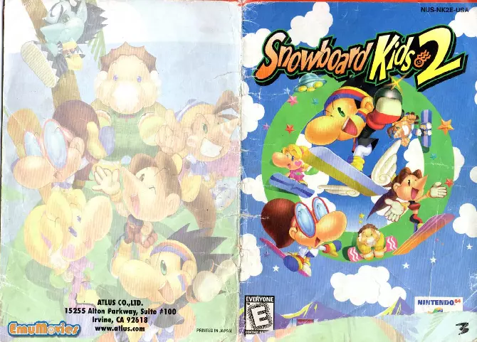 manual for Snowboard Kids 2