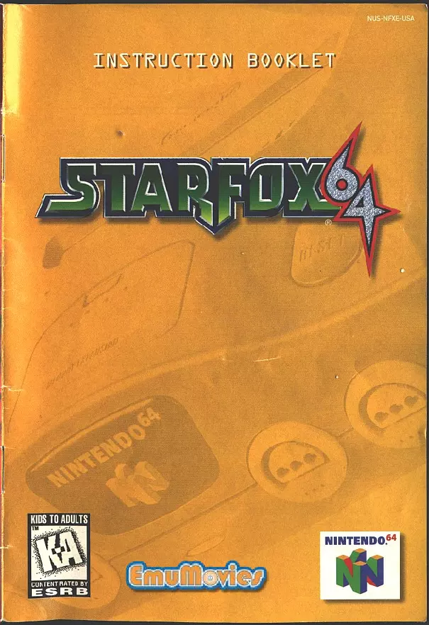 manual for Star Fox 64