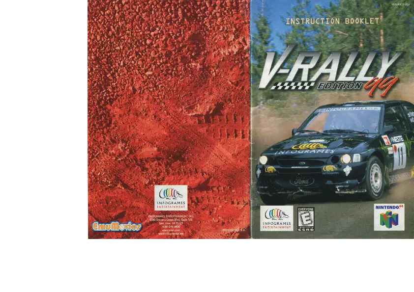 manual for V-Rally Edition 99