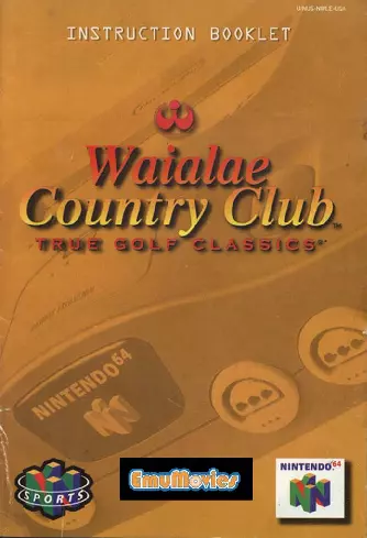 manual for Waialae Country Club - True Golf Classics (E)