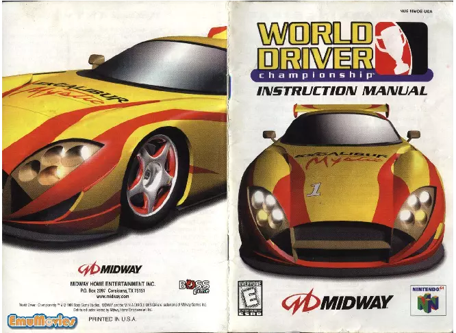 manual for World Driver Championship