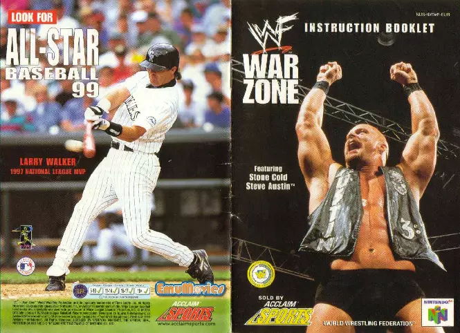 manual for WWF War Zone