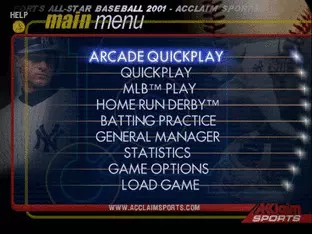 Image n° 4 - screenshots  : All-Star Baseball 2001