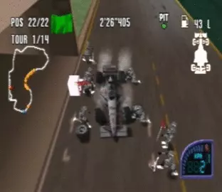 Image n° 5 - screenshots  : F1 Racing Championship