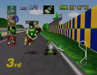 Image n° 9 - screenshots  : Mario Kart 64