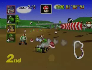 Image n° 7 - screenshots  : Mario Kart 64
