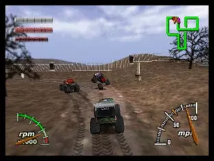 Image n° 6 - screenshots  : Monster Truck Madness 64