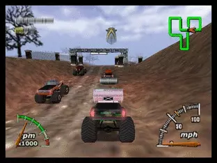 Image n° 7 - screenshots  : Monster Truck Madness 64