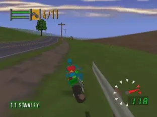 Image n° 4 - screenshots  : Road Rash 64