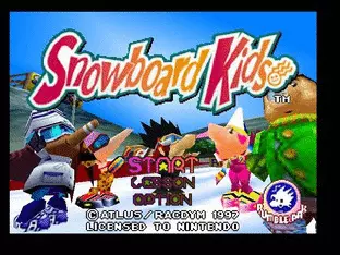 Image n° 5 - screenshots  : Snowboard Kids