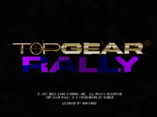 Image n° 5 - screenshots  : Top Gear Rally