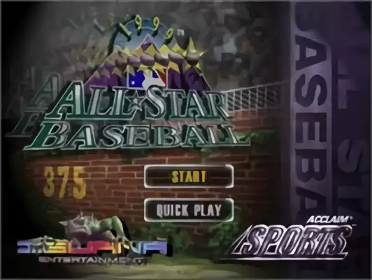Image n° 4 - titles : All-Star Baseball 99