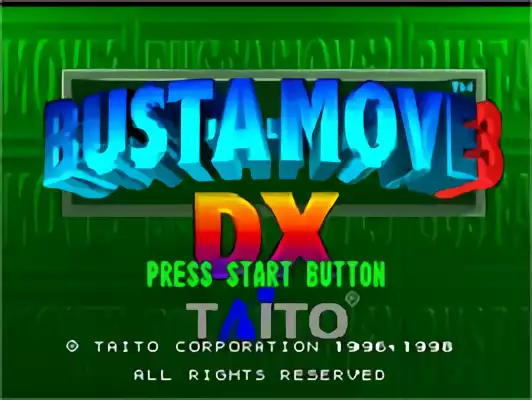 Image n° 1 - titles : Bust-A-Move 3 DX