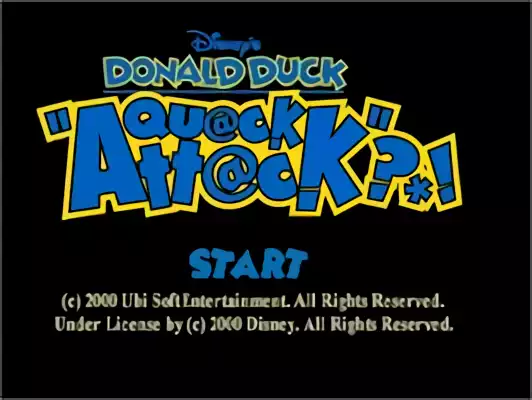 Image n° 1 - titles : Donald Duck - Quack Attack Image n° 1 - titles : Donald Duck - Quack Attack