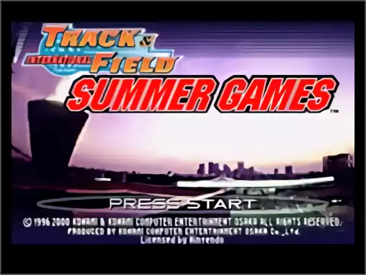 Image n° 1 - titles : International Track & Field - Summer Games
