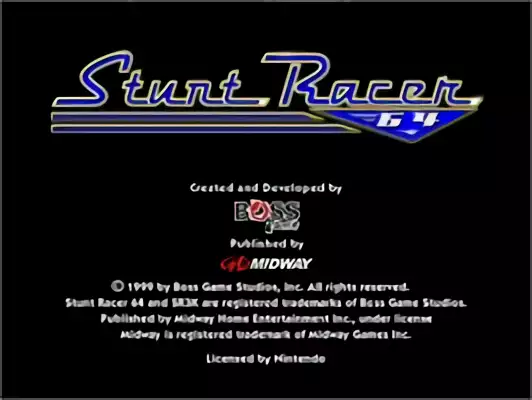 Image n° 10 - titles : Stunt Racer 64