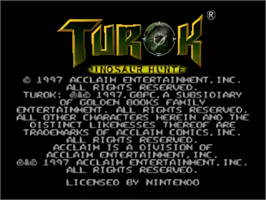 Image n° 11 - titles : Turok - Dinosaur Hunter