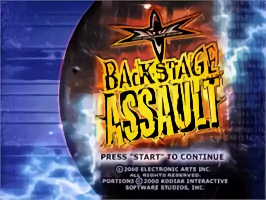 Image n° 4 - titles : WCW Backstage Assault
