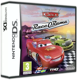 Disney Pixar Cars Race Orama Nintendo DS NDS 