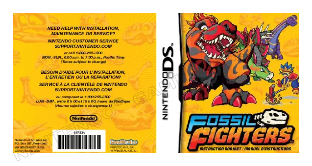 Fossil Fighters Champions (DSi Enhanced)" ROM - Nintendo DS [NDS] - Emurom.net