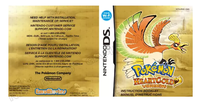 PO.B.R.E - Traduções - Nintendo DS Pokémon - HeartGold Version (PTP)