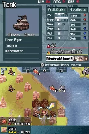 Image n° 5 - screenshots  : Advance Wars - Dark Conflict