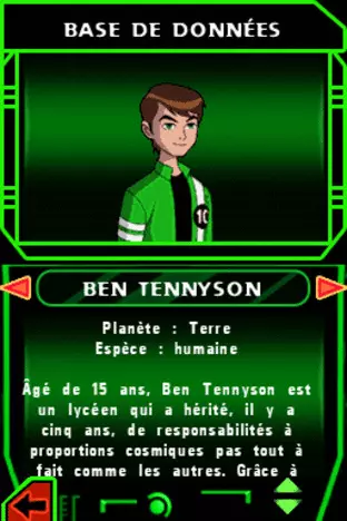 Image n° 5 - screenshots  : Ben 10 - Alien Force - Vilgax Attacks