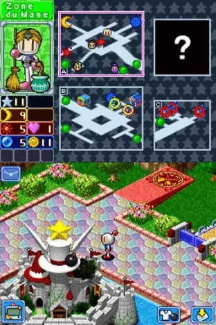 Image n° 3 - screenshots  : Bomberman Land Touch! 2