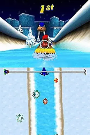 Image n° 3 - screenshots  : Diddy Kong Racing DS