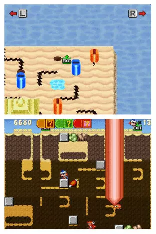 Image n° 3 - screenshots  : Dig Dug - Digging Strike