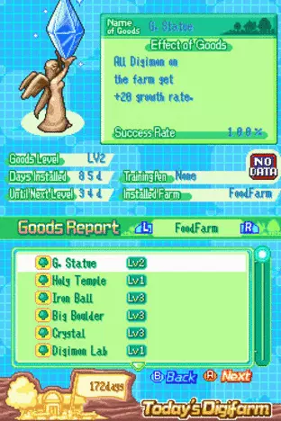 Image n° 3 - screenshots : Digimon World DS Image n° 3 - screenshots : Digimon World DS