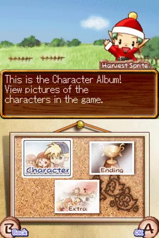 Image n° 5 - screenshots  : Harvest Moon DS (v01)
