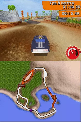 Image n° 5 - screenshots  : Hot Wheels - Track Attack (DSi Enhanced)