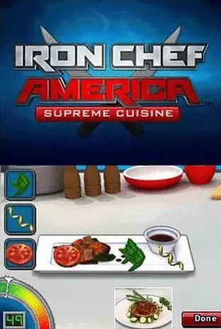 Image n° 5 - screenshots  : Iron Chef America - Supreme Cuisine