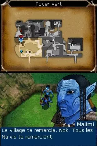 Image n° 4 - screenshots  : James Cameron's Avatar - The Game (DSi Enhanced)