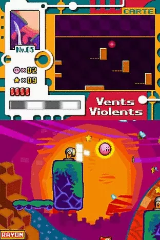 Image n° 3 - screenshots  : Kirby - Canvas Curse