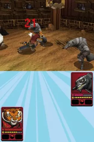 Image n° 3 - screenshots  : Kung Fu Panda 2 (DSi Enhanced)